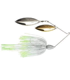 WAR EAGLE SPINNERBAIT NICKEL DOUBLE WILLOW 1/2OZ PRO'S CHOICE