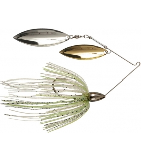 WAR EAGLE SPINNERBAIT NICKEL DOUBLE WILLOW 1/2OZ SPOT REMOVER