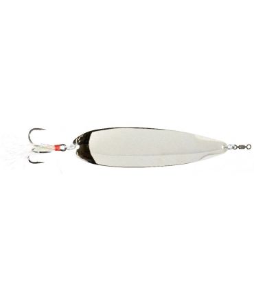 NICHOLS LURE BEN PARKER MINI MAGNUM 2.5OZ 6.5" 1 SILVER CHROME