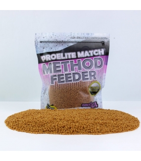 PRO ELITE BAITS METHOD FEEDER PELLETS 2MM NATURAL PELLETS 600GR