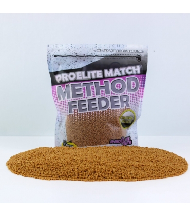 PRO ELITE BAITS METHOD FEEDER PELLETS 2MM NATURAL PELLETS 600GR