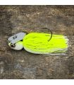 DESTRUCTOR BAITS TRUENO 3/8 OZ WHITE CHARTREUSE