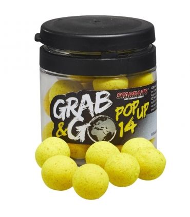 STARBAITS GRAB GO POP UPS PINEAPPLE 14MM 20GR
