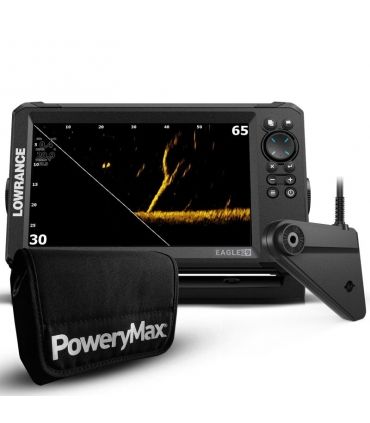 LOWRANCE EAGLE EYE 9 + TRANSDUCTOR TIEMPO REAL + POWERYMAX READY PX25