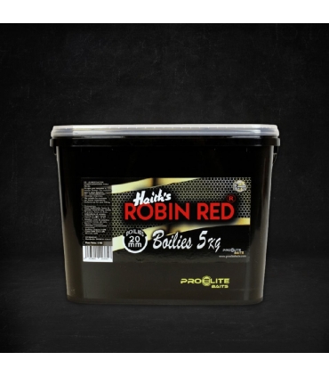 PRO ELITE BAITS GOLD BOILIES 20MM ROBIN RED 5KG