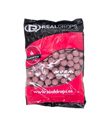 REAL DROPS BOILIES SWEET 1KG 20MM MORA MULBERRY