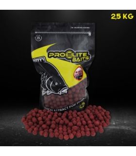 PRO ELITE BAITS NATURAL FOODS BOILIES 20MM BLOODY MULBERRY 2.5KG