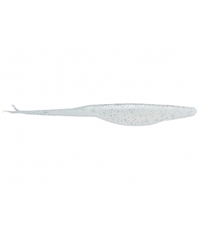 ZOOM SALTY SUPER FLUKE 6" WHITE ICE
