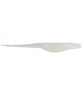 ZOOM SALTY SUPER FLUKE 6" WHITE PEARL