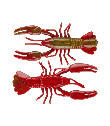 YUM NED CRAW 2" GREEN PUMPKIN RED