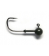 KEITECH TUNGSTEN SUPER ROUND JIG HEAD 2.7GR 3/32OZ Nº2