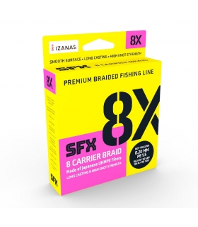 SUFIX 8 CARRIER BRAID 0.405MM 300MT MULTICOLOR