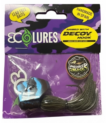 ECOLURES FLAKE88 CHATTERBAIT 1/2OZ GREEN PUMPKIN BLUE