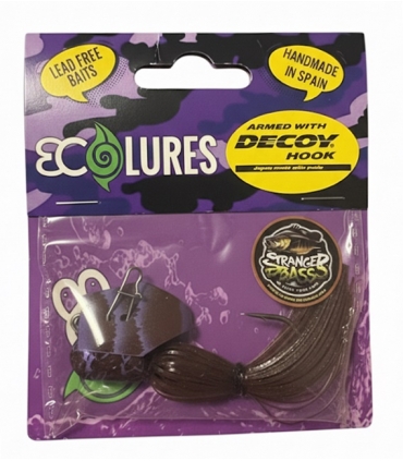 ECOLURES FLAKE88 CHATTERBAIT 1/2OZ CINNAMON PURPLE