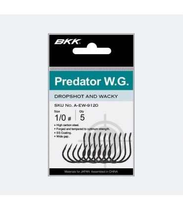 BKK ANZUELO PREDATOR W.G. SUPER SLIDE Nº4