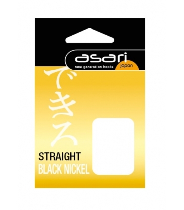 CARTERA ANZUELO ASARI STRIGHT BLACK NICKEL BN10 12