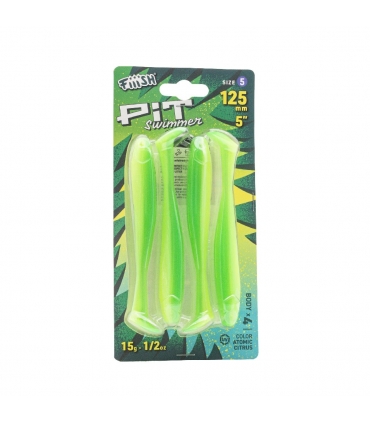 FIIISH PIT SWIMMER 125 4 CUERPOS ATOMIC CITRUS