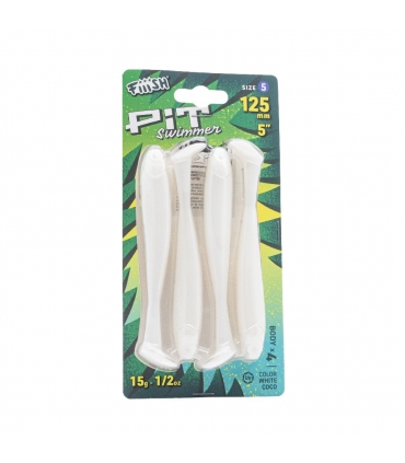 FIIISH PIT SWIMMER 125 4 CUERPOS WHITE COCO