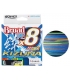 OWNER KIZUNA BROAD PE X8 300MT MULTICOLOR 0.10MM 4.1KG