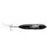 HEDDON SUPER ZARA SPOOK 4.5" BLACK WHITE HERRING SILENT