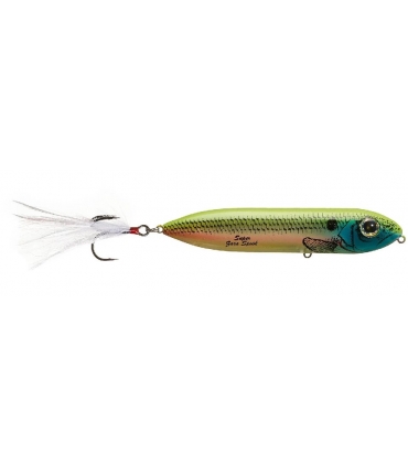 HEDDON SUPER ZARA SPOOK 4.5" OKIE SHAD SILENT