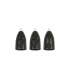 FOX RAGE TUNGSTEN BULLET WEIGHTS 3PC 3GR