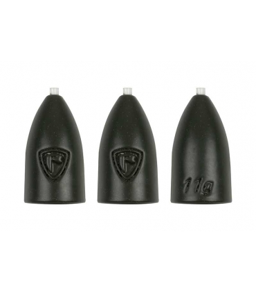 FOX RAGE TUNGSTEN BULLET WEIGHTS 3PC 11GR