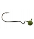 GAMAKATSU SKIP GAP SHAKY HEAD GREEN PUMPKIN 4/0 3/16OZ