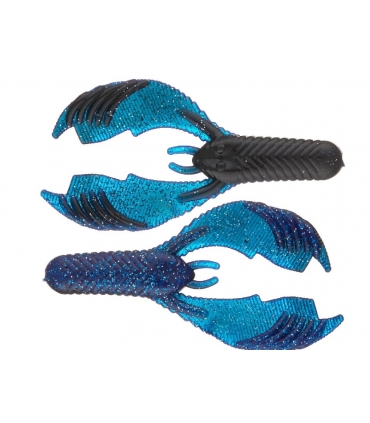 YUM CRAW CHUNK 3.25" BLACK BLUE SHADOW