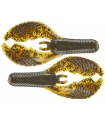 YUM CRAW CHUNK 3.25" GREEN PUMPKIN PURPLE FLAKE