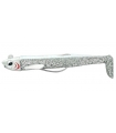 YKR KISU SHAD 50MM 2.5GR WHITE SNOW