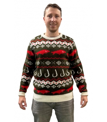 FOX XMAS JUMPER