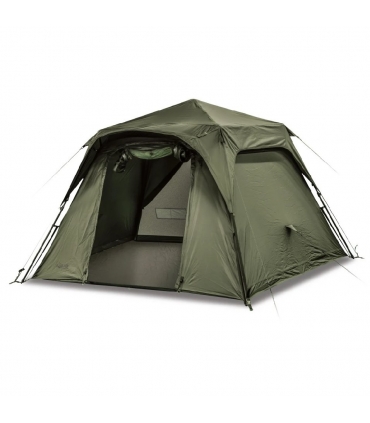 BIVVY SOLAR TACKLE SP QUICK-UP SHELTER GREEN MKII CON SUELO RESISTENTE