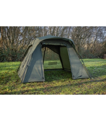 BIVVY SOLAR TACKLE SP QUICK-UP SHELTER GREEN MKII CON SUELO RESISTENTE