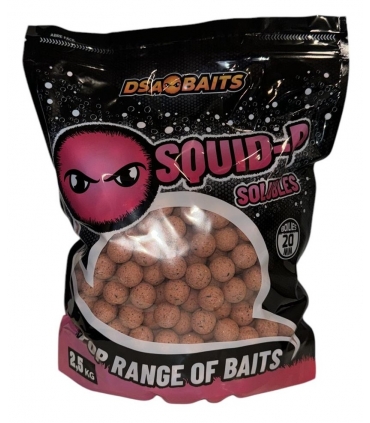 DSA BAITS SOLUBLES BOILIES SQUID-P 2.5KG