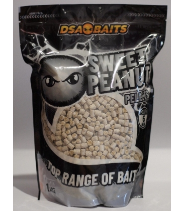 DSA BAITS PELLETS SWEET PEANUT 1KG