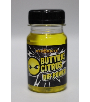 DSA BAITS DIP POWER BUTYRIC CITRUS 100ML