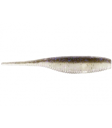 YAMAMOTO FAT SHAD SHAPE WORM 4" ELECTRIC SHAD
