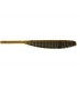 GARY YAMAMOTO SHAD SHAPE WORM 3.75'' GREEN PUMPKIN BLACK FLAKE