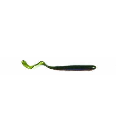 ROBOWORM CURLY TAIL 5.5" AARON MAGIC RED & BLACK FLAKE