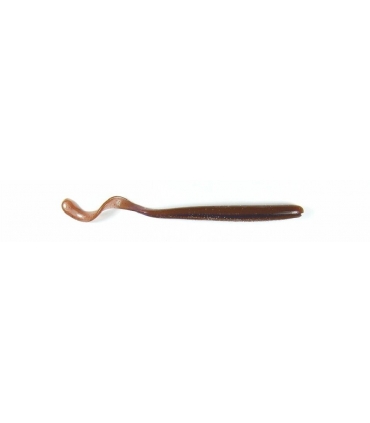 ROBOWORM CURLY TAIL 4.5" OXBLOOD LIGHT RED FLAKE