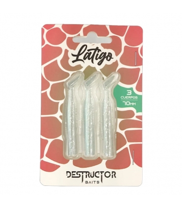 DESTRUCTOR BAITS PACK 3 CUERPOS 70MM GREEN SHAD