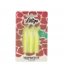 DESTRUCTOR BAITS PACK 3 CUERPOS 70MM WHITE CHARTREUSE