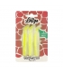 DESTRUCTOR BAITS PACK 3 CUERPOS 80MM WHITE CHARTREUSE