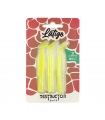 DESTRUCTOR BAITS PACK 3 CUERPOS 80MM WHITE CHARTREUSE