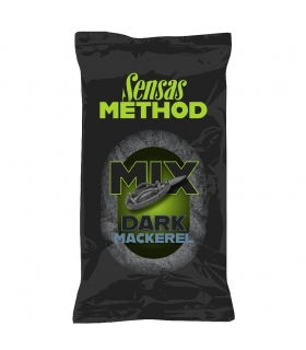 SENSAS METHOD MIX DARK MACKEREL 1KG
