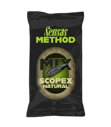 SENSAS METHOD MIX NATURAL SCOPEX 1KG