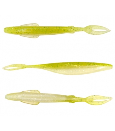 IBERICAN LURES ARROW FISH 4" CREAM LEMON