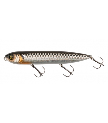 JACKALL BOWSTICK 130 HL SILVER & BLACK