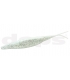DEPS SAKAMATA SHAD 7" WHITE & CLEAR/SILVER FLAKE 031